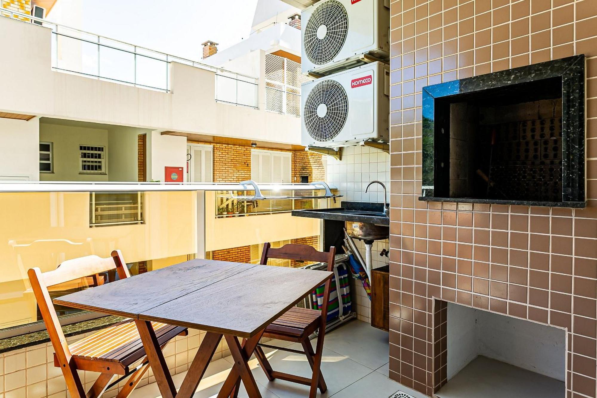 Wi-Fi 240Mb | 150M Da Praia | Piscina #Ia07D Florianopolis Exterior photo